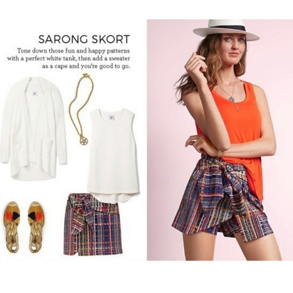 CAbi Limited Ed Sarong Skort